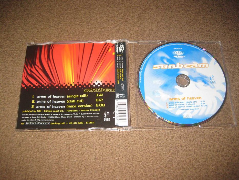 CD Single dos Sunbeam "Arms Of Heaven"