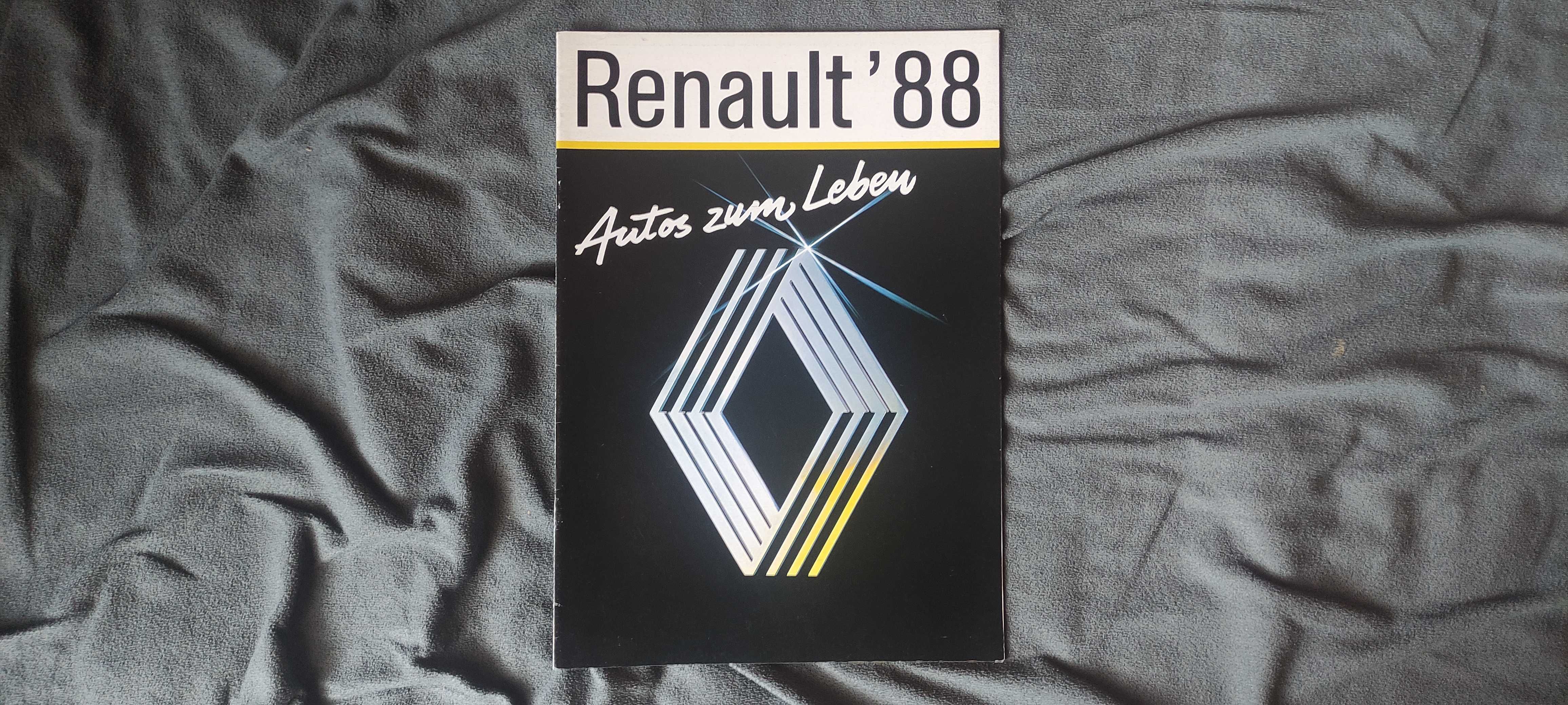 Prospekt Renault 1988