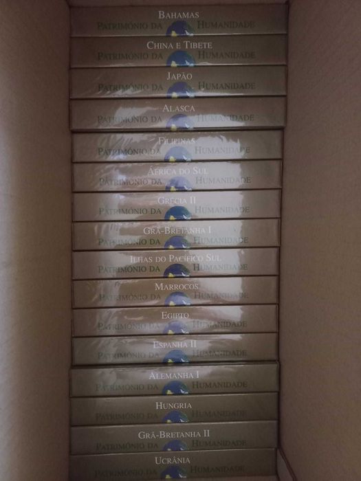 50 Cassetes VHS- Património da Humanidade