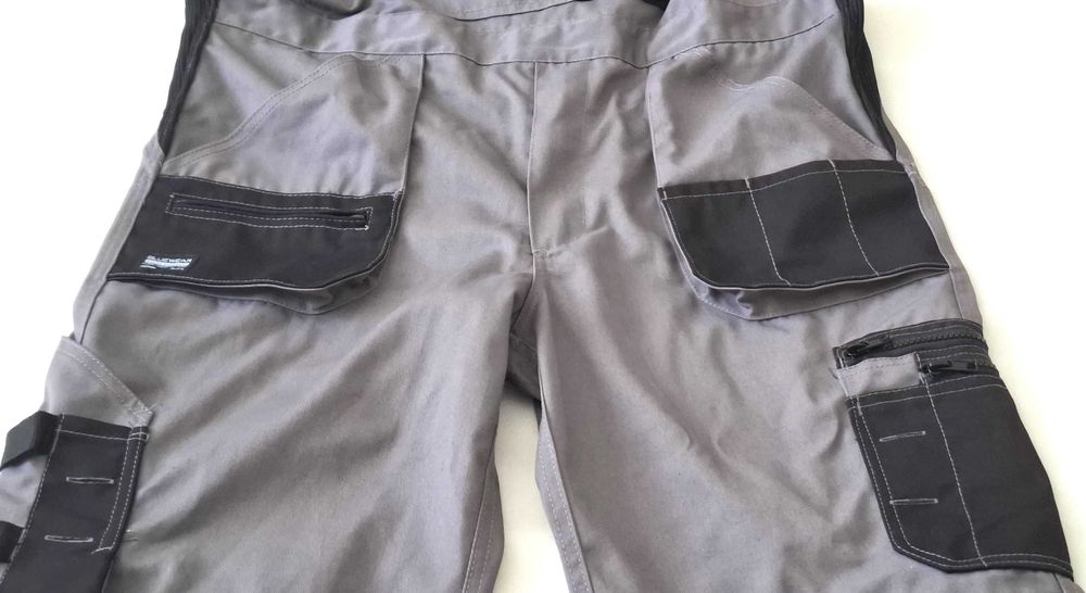 Spodnie robocze BLUEWEAR; ogrodniczki monterskie. Rozmiar 54. NOWE