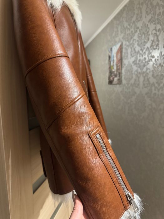 Жіноча дублянка авіатор автоледі