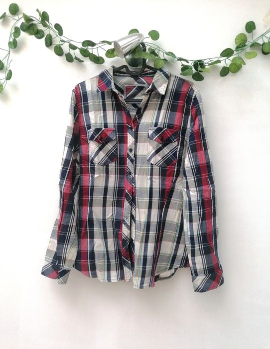 Camisa Axadrezada Multicolorida