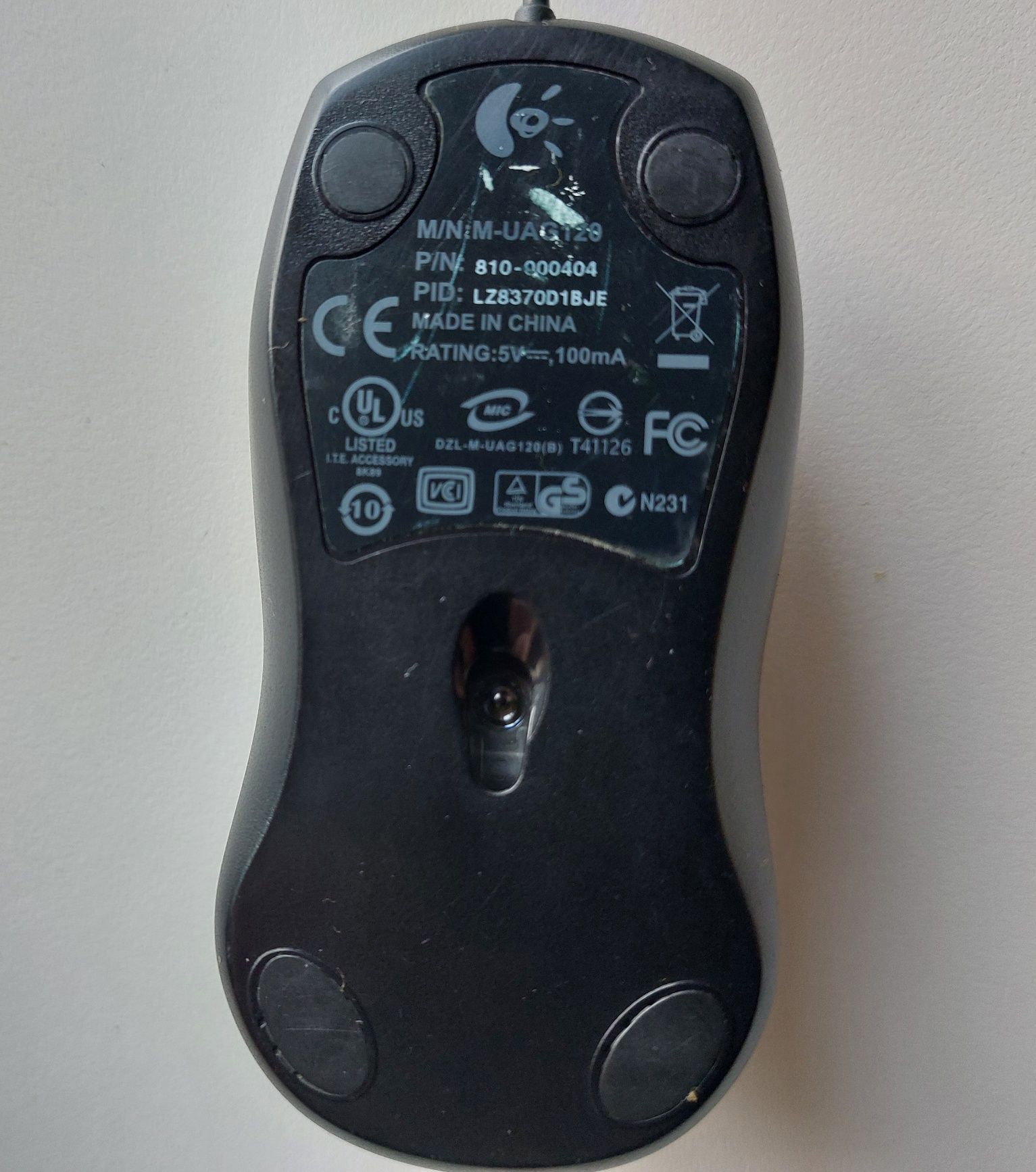 Rato Optico ASUS Logitech.