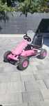 Gokart różowy duży