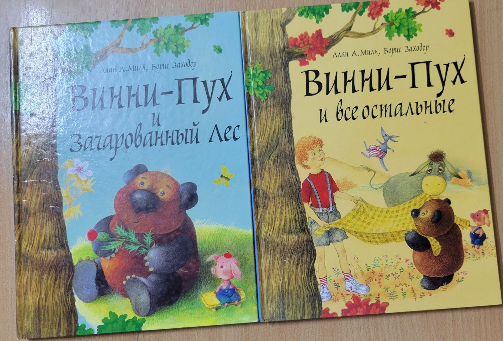 Книги винни-пух и все остальные и зачарованный лес