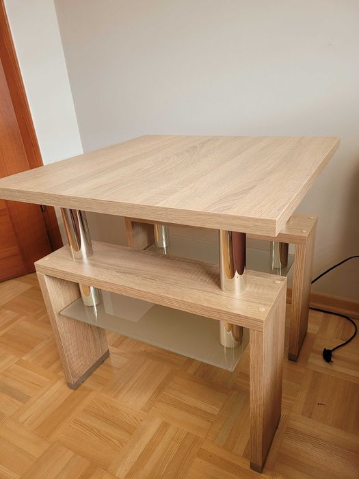 stolik kawowy 60x60 dąb samoa