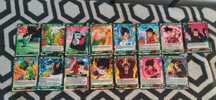 Karty dragon ball bandai sayan saga nowe 15 sztuk okazja