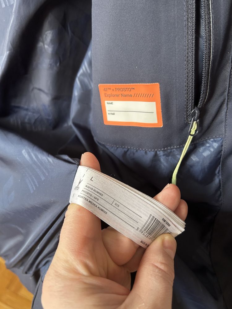 Meska ocieplana kurtka zimowa 4F x PROSTO
