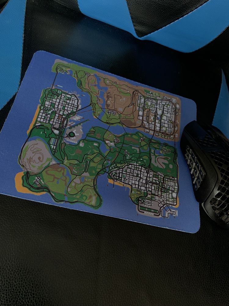 Podkładka pod mysz - Mapa GTA San Andreas