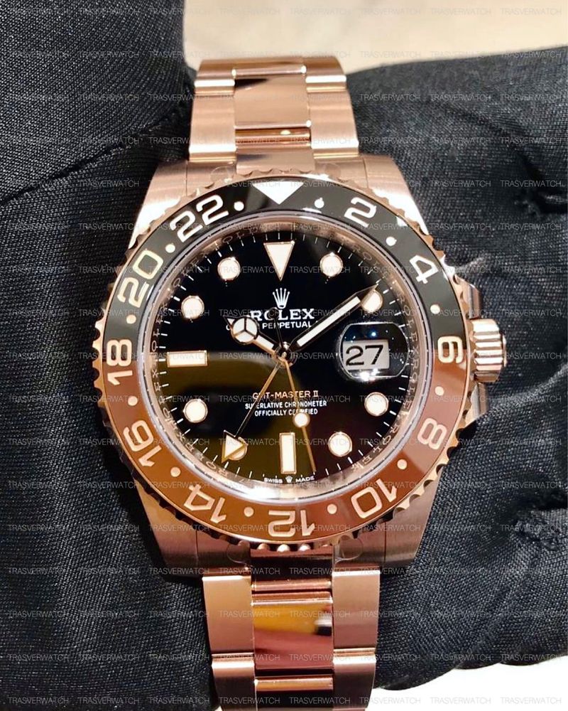 ROLEX GMT-Master II Root Beer 40mm 126711CHNR