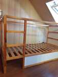 Łóżko dziecięce łóżeczko Ikea Kura 200x90