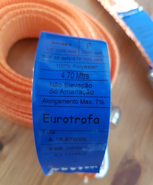 Cinta de amarração Eurotrofa