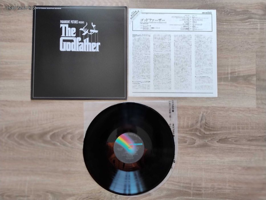Nino Rota The Godfather LP Japan Ojciec Chrzestny
