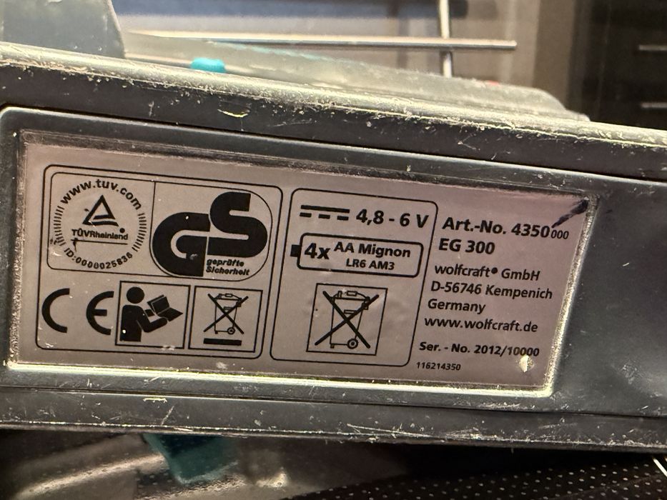 Wolfcraft pistolet do kleju silikonu mas uszczelniających