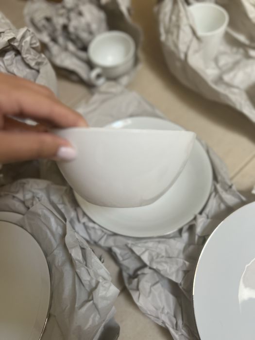 Serviço louça da AREA novo 60 peças