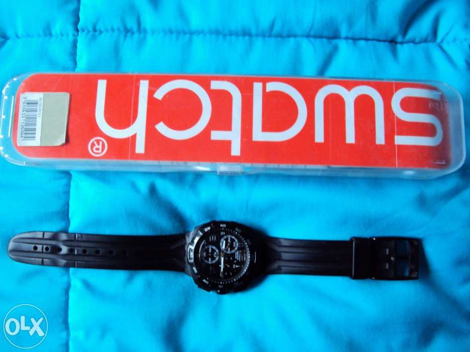 Relógio cronógrafo Swatch Suib400