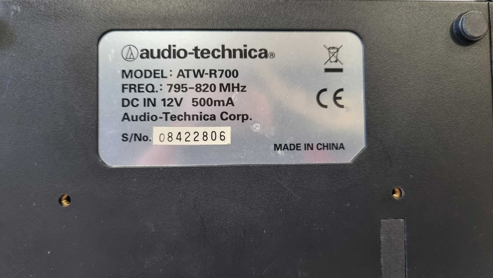 Zestaw bezprzewodowy Audiotechnika z mikrofonem + gratis druga stacja