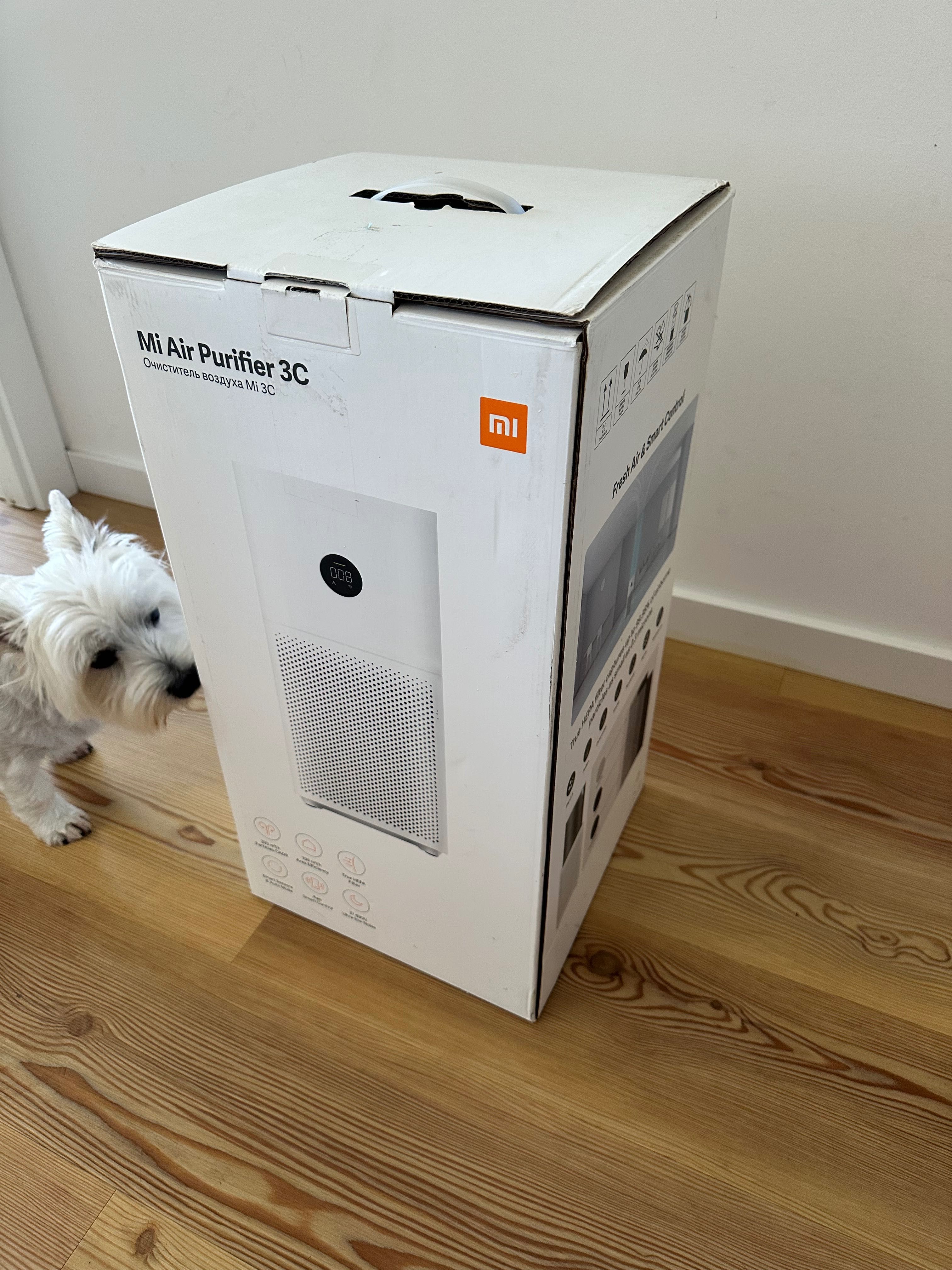 Purificador de Ar Xiaomi Mi Air Purifier 3C – Usado com Caixa e Manual