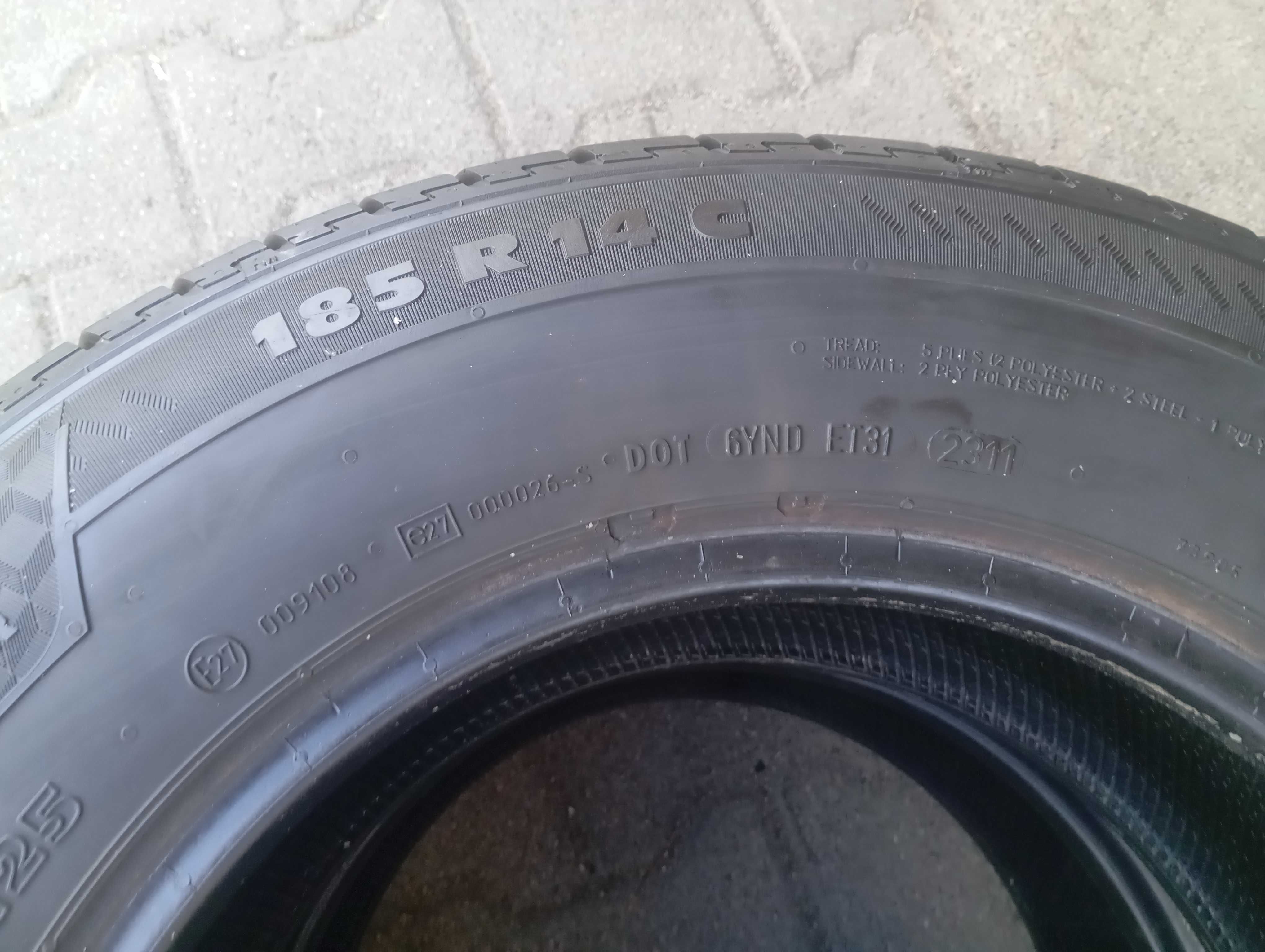 4szt całoroczne matador all weather 185/R14C guma 7mm