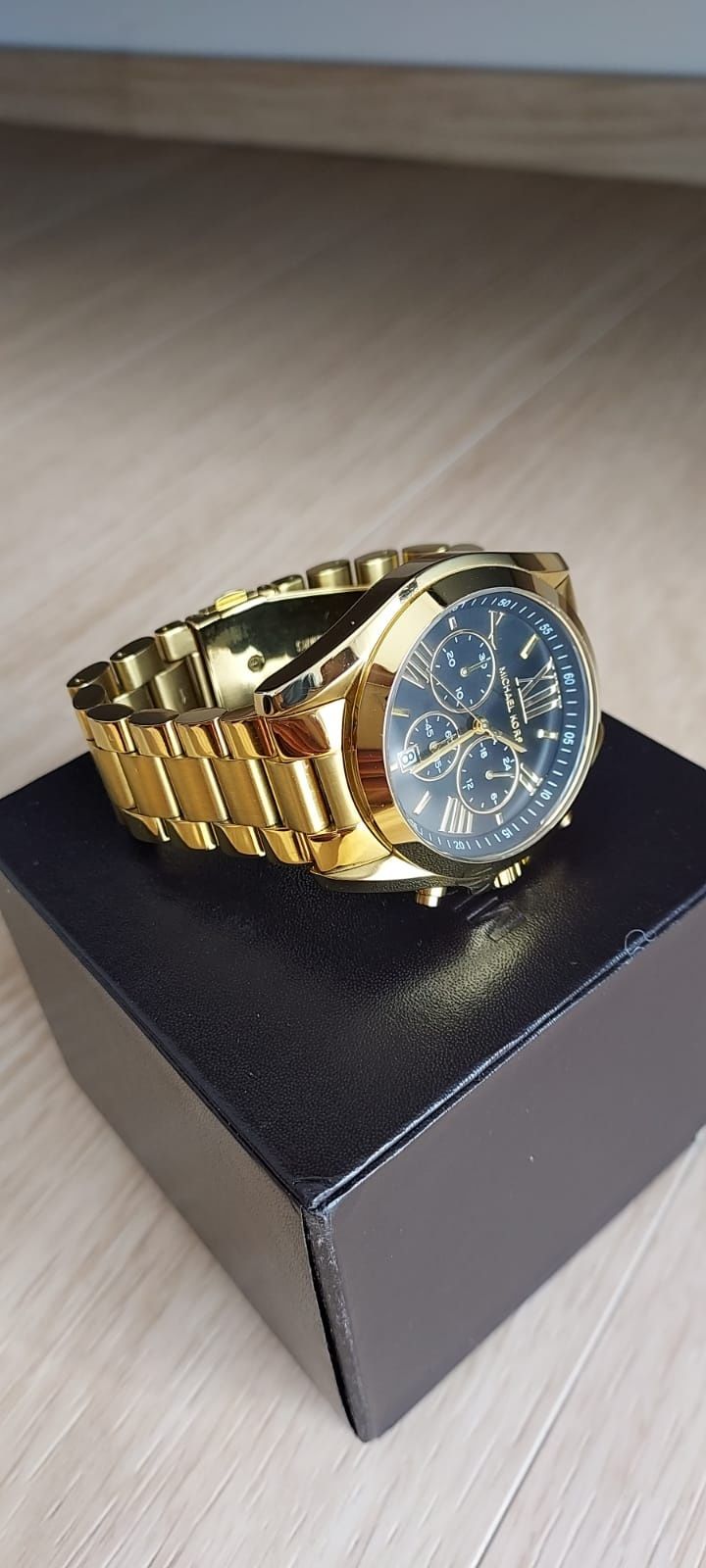 Michael Kors MK5739 duży złoto złoty