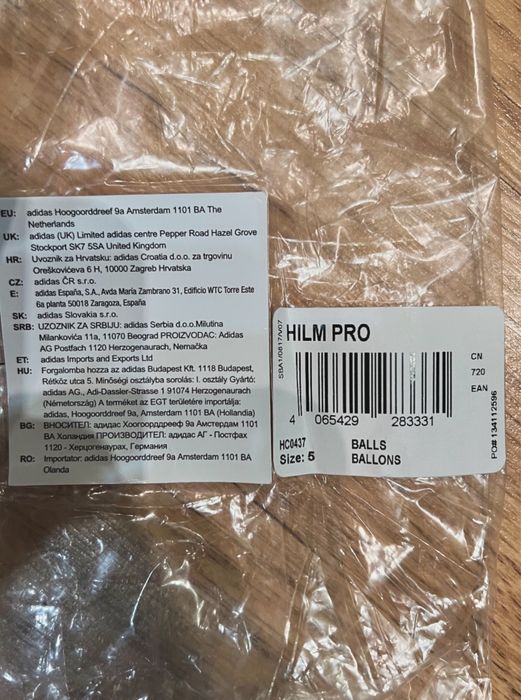 Pilka meczowa / kolekcjonerska Adidas Al-Hilm Finale OMB 2022/23
