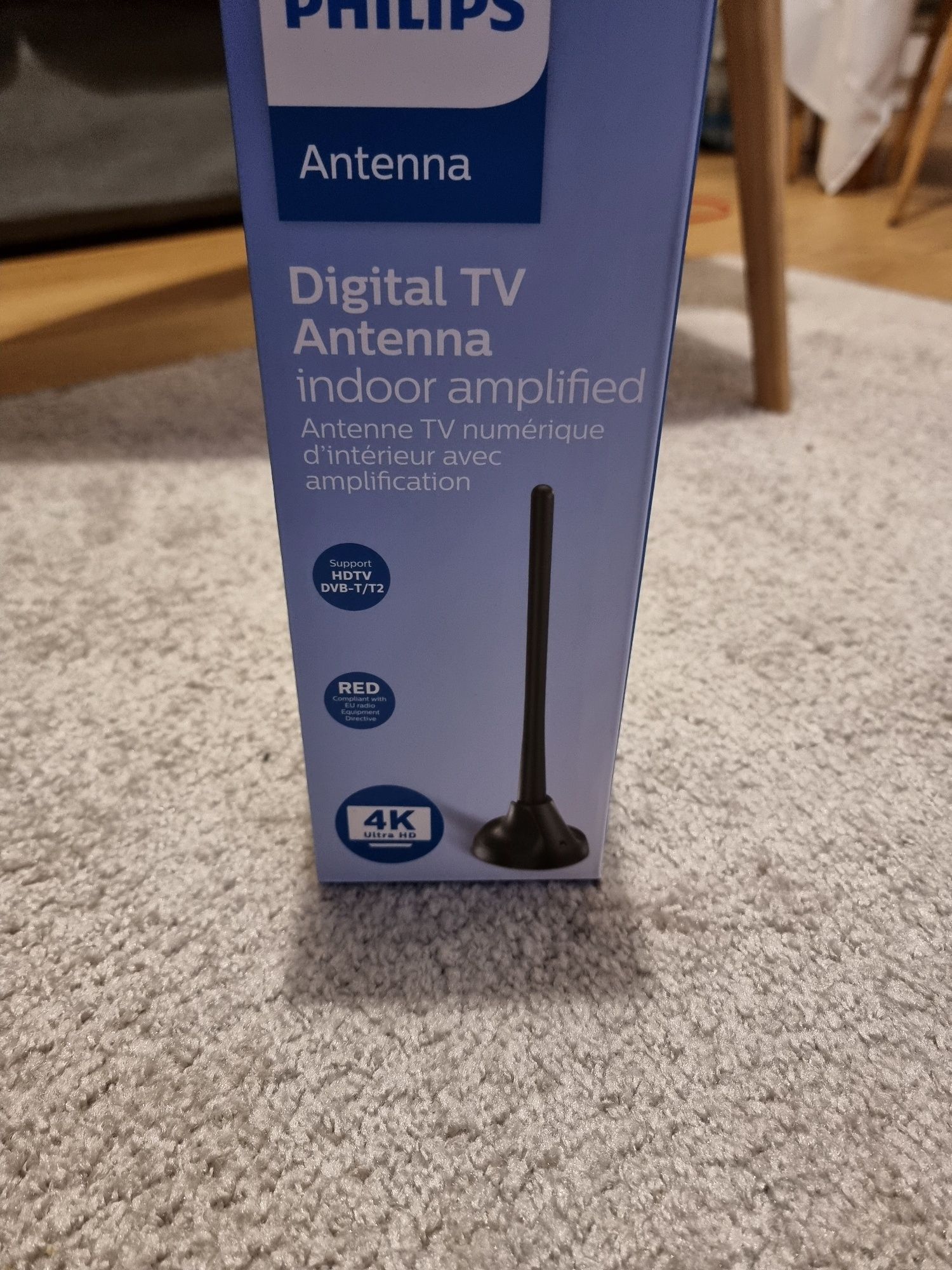 Antena wewnętrzna Philips Cyfrowa antena telewizyjna SDV5100/12