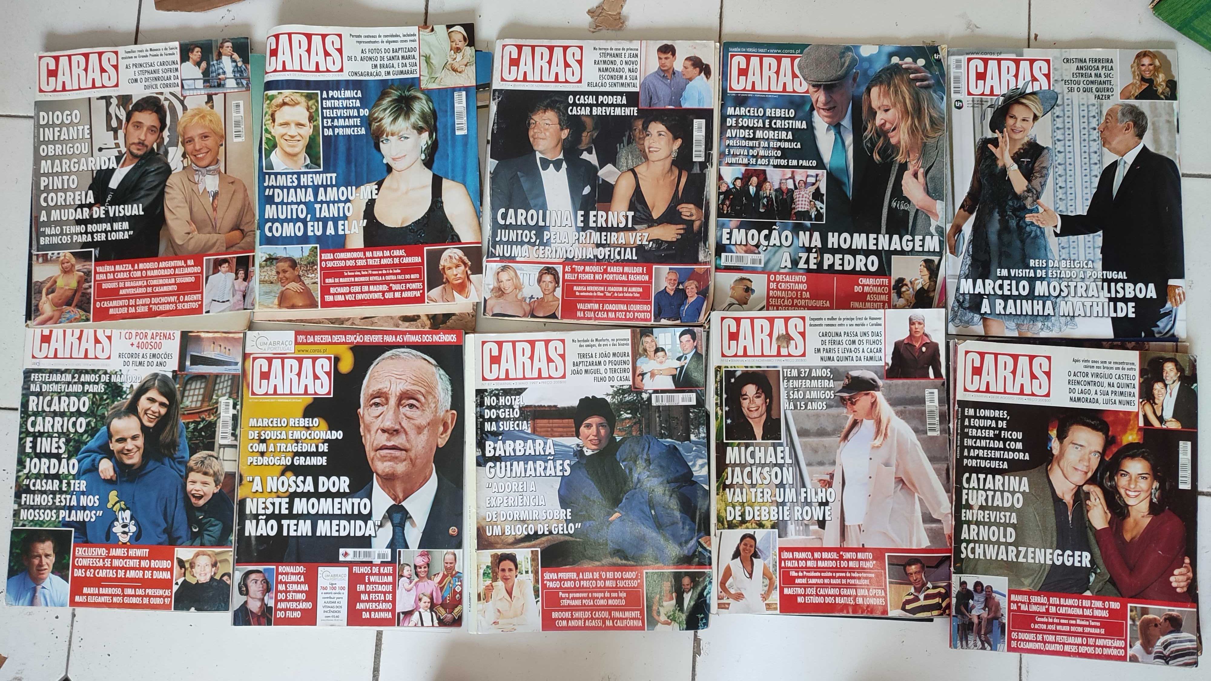 Lote 15 Revistas Caras