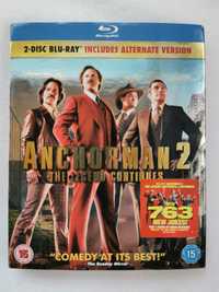 Anchorman 2 (Legenda Telewizji 2: Kontynuacja) Blu-ray (En) (2013)