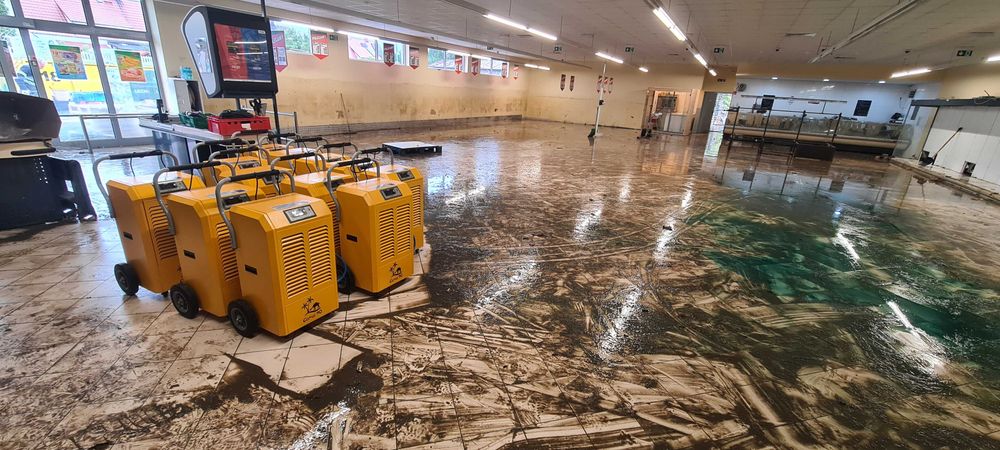 WYNAJEM Osuszacz powietrza Osuszanie po tynkach wylewkach zalaniu