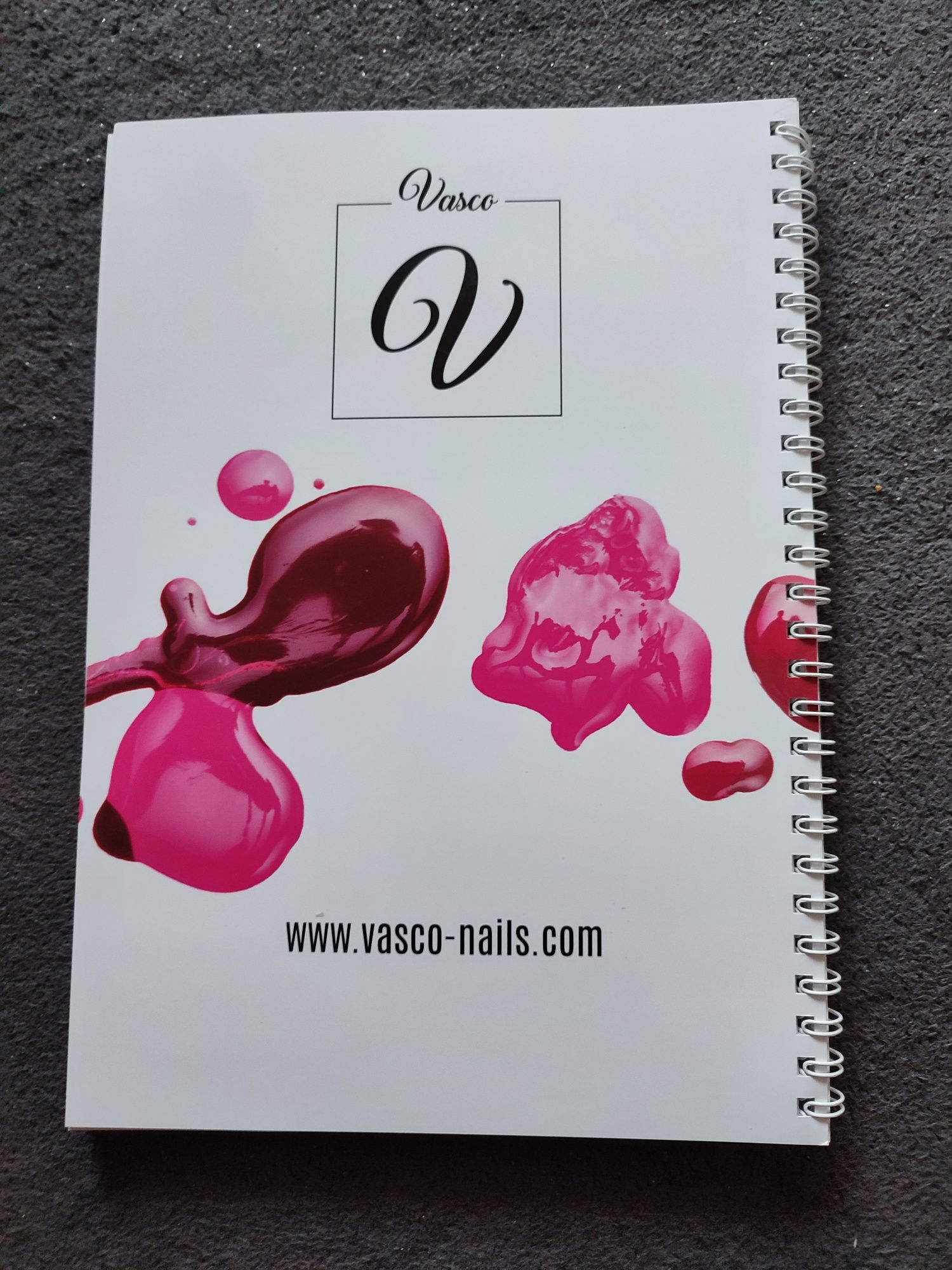 Nail book planner Vasco planner wizyt organizer stylizacja paznokci