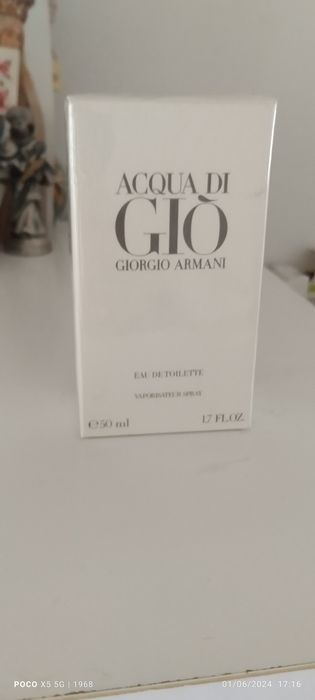 Perfume eau de toilette ACQUA de gio  georgio  armani