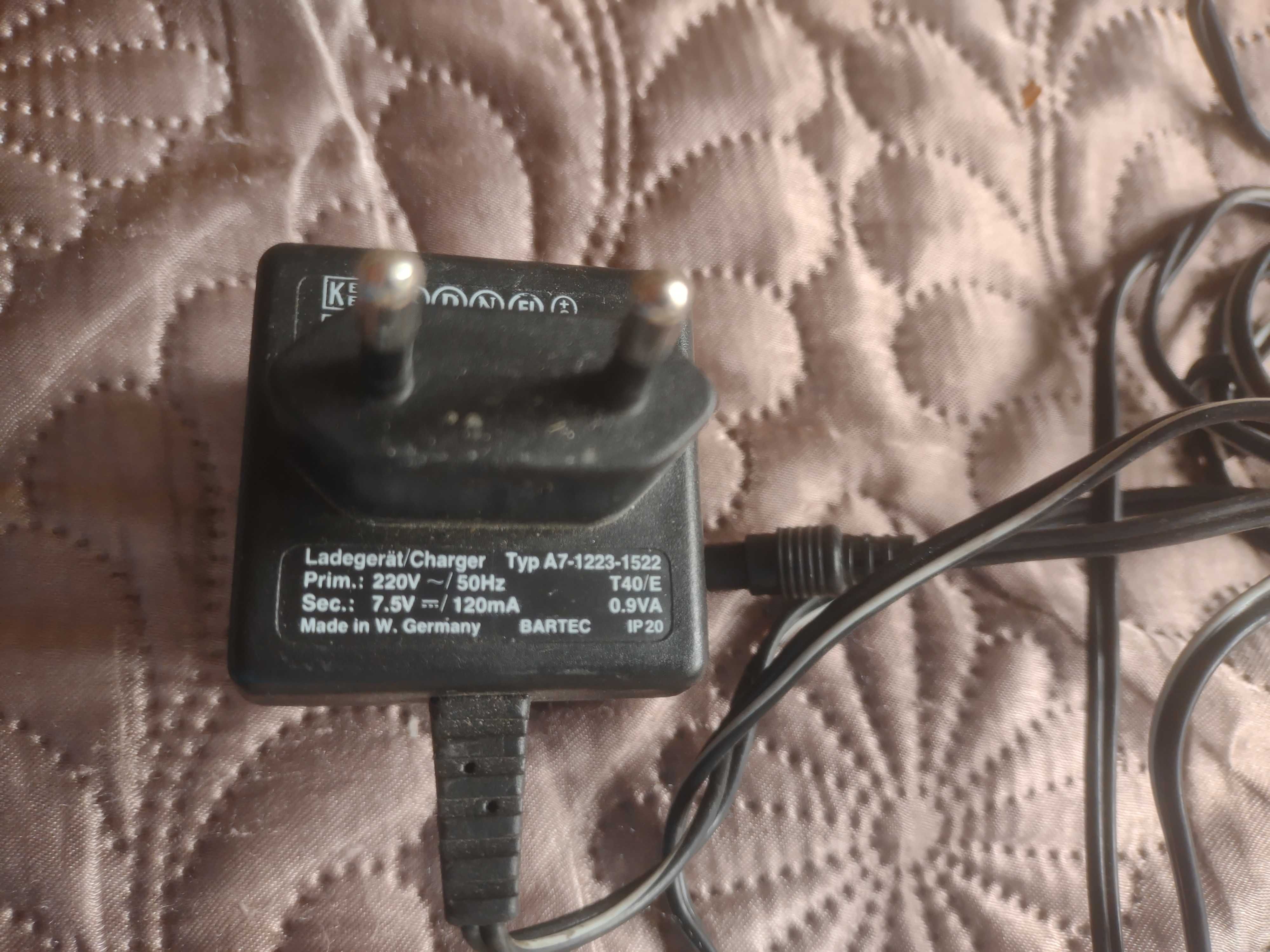 Zasilacz 220V/ 7,5 V