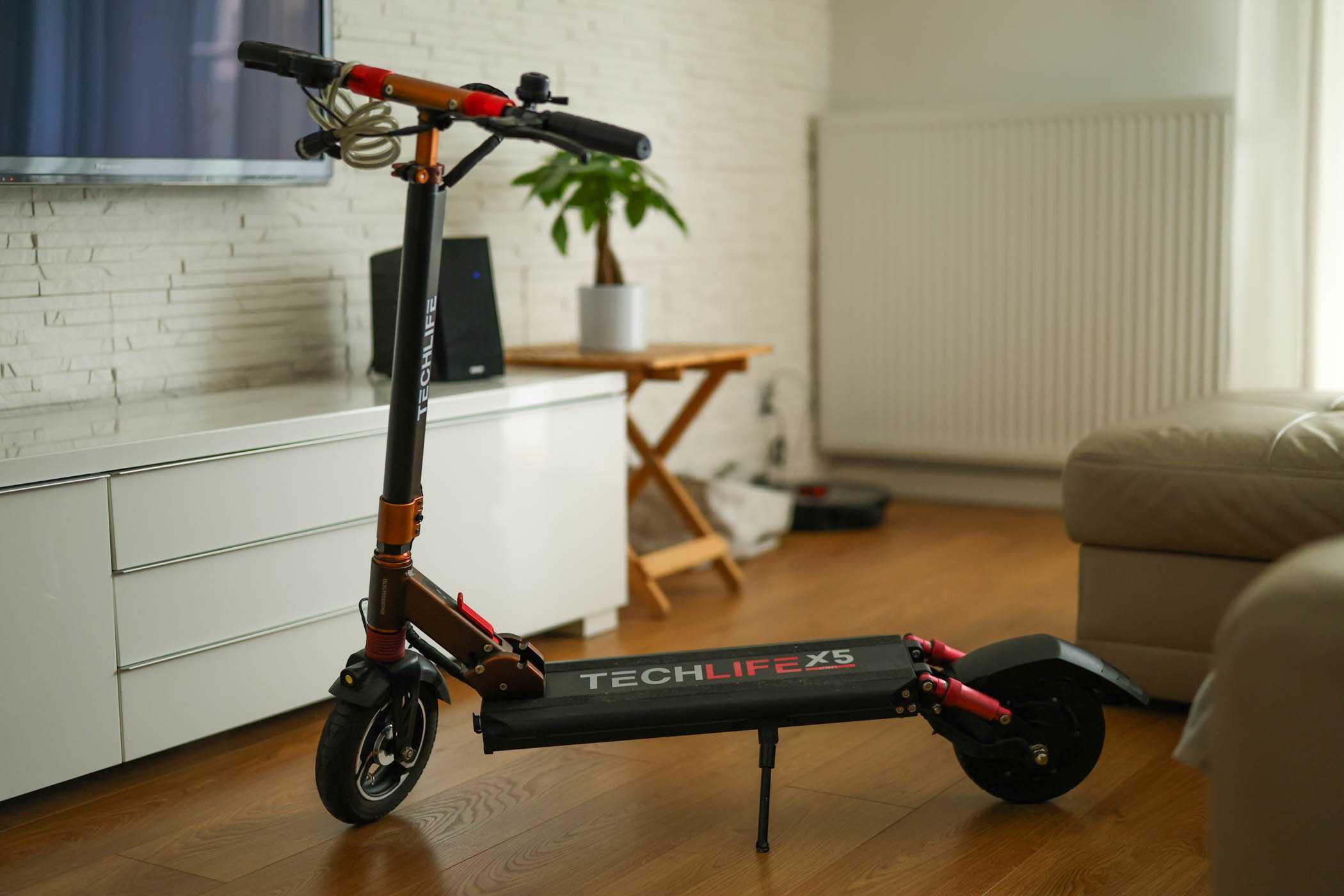 Techlife X5 – solidna hulajnoga elektryczna, idealna do miasta!