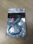 Adapter 2x Jack 3,5mm męski - 1x Jack 3,5mm żeński