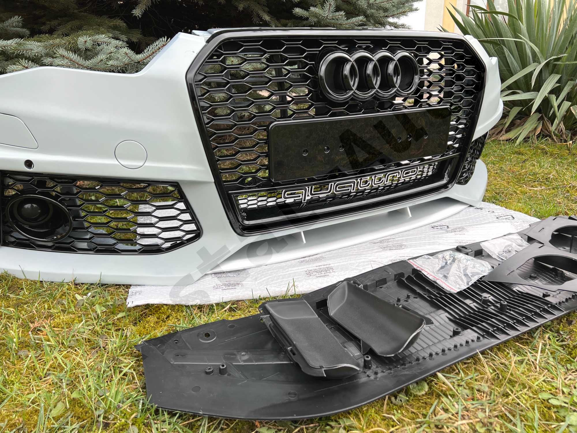 rs бампер на ауди а6 с7 рестайлинг audi a6 c7 rs6 стиль