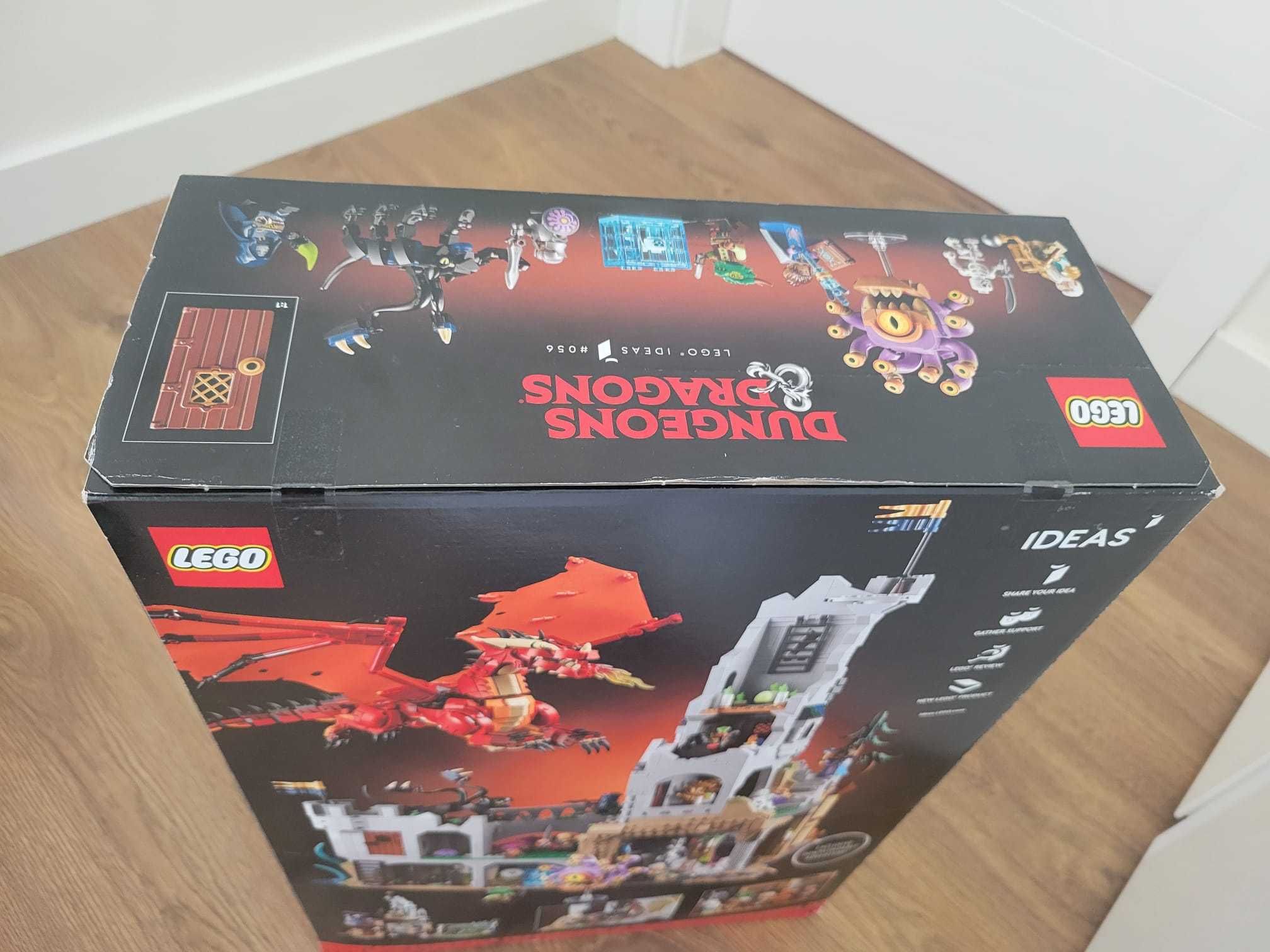 Lego 21348 - Dungeons & Dragons: Lenda do Dragão Vermelho. Novo Selado