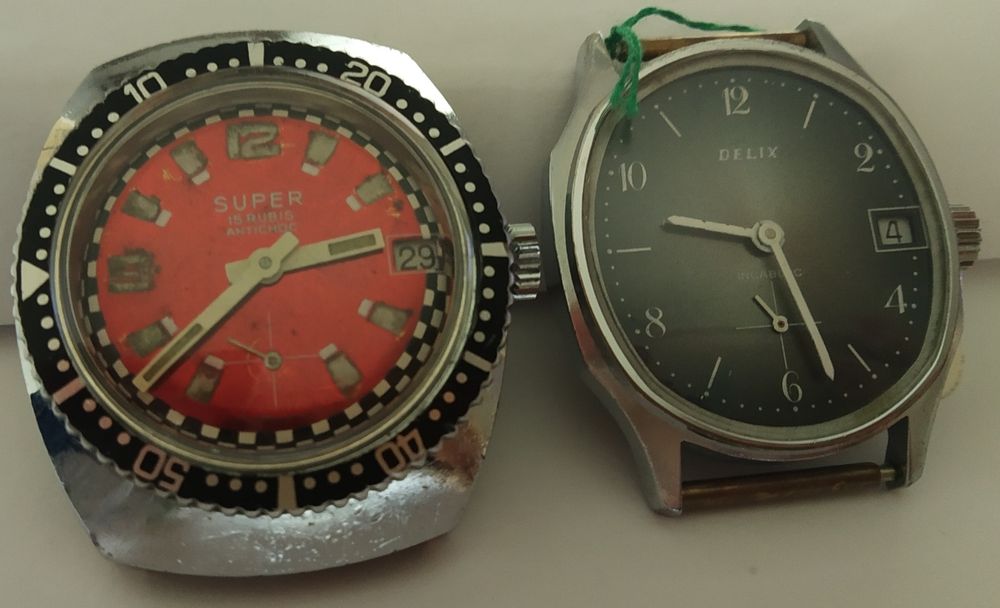 Relógios de corda manual * Fesa* Vesal * Super * Mentor * Belex *Orcyl