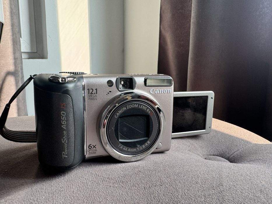 Фотокамера  canon powershot a650 is фотоаппарат ЦИФРОВОЙ