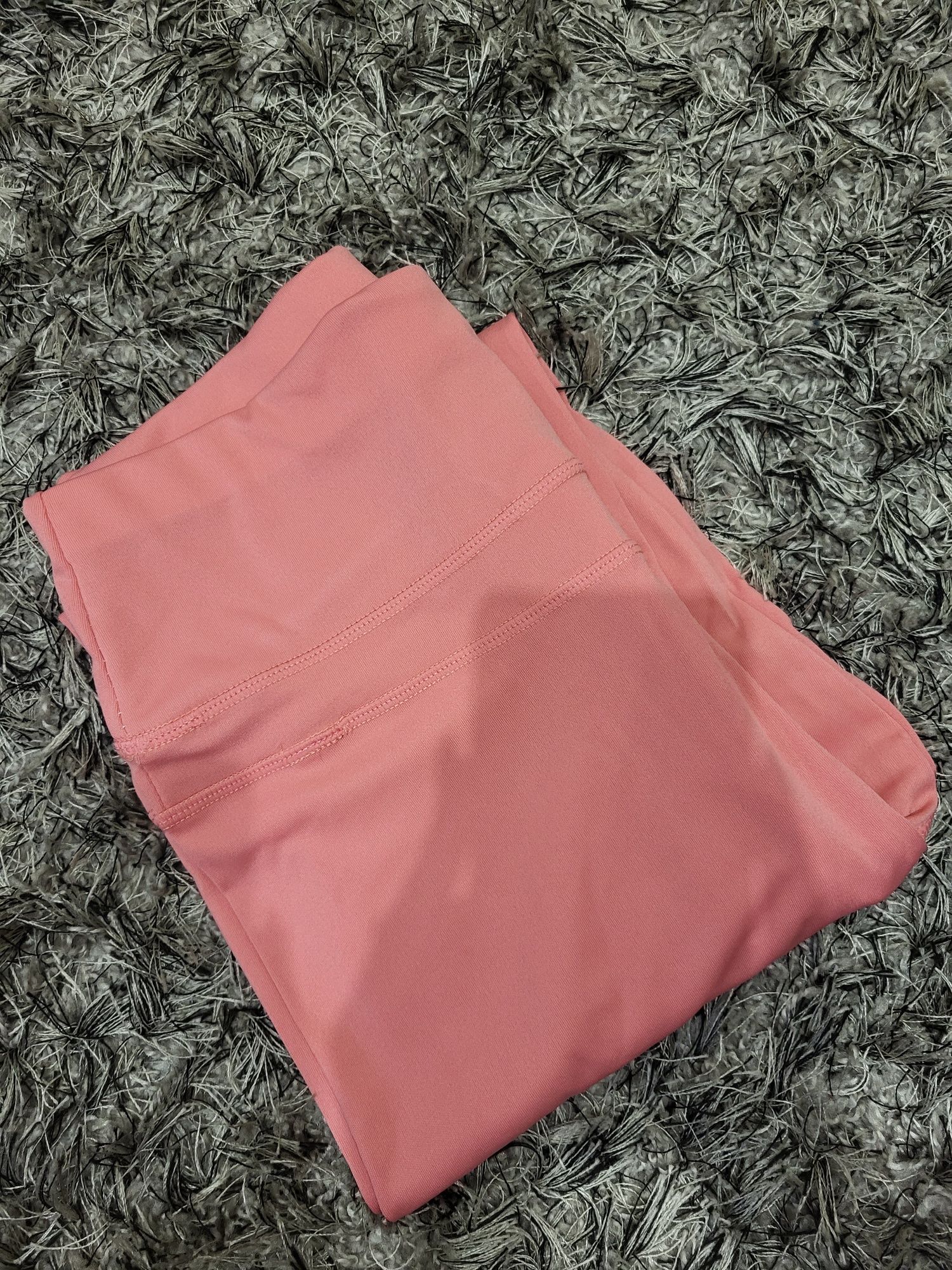 Różowe legginsy rozmiar S M NOWE