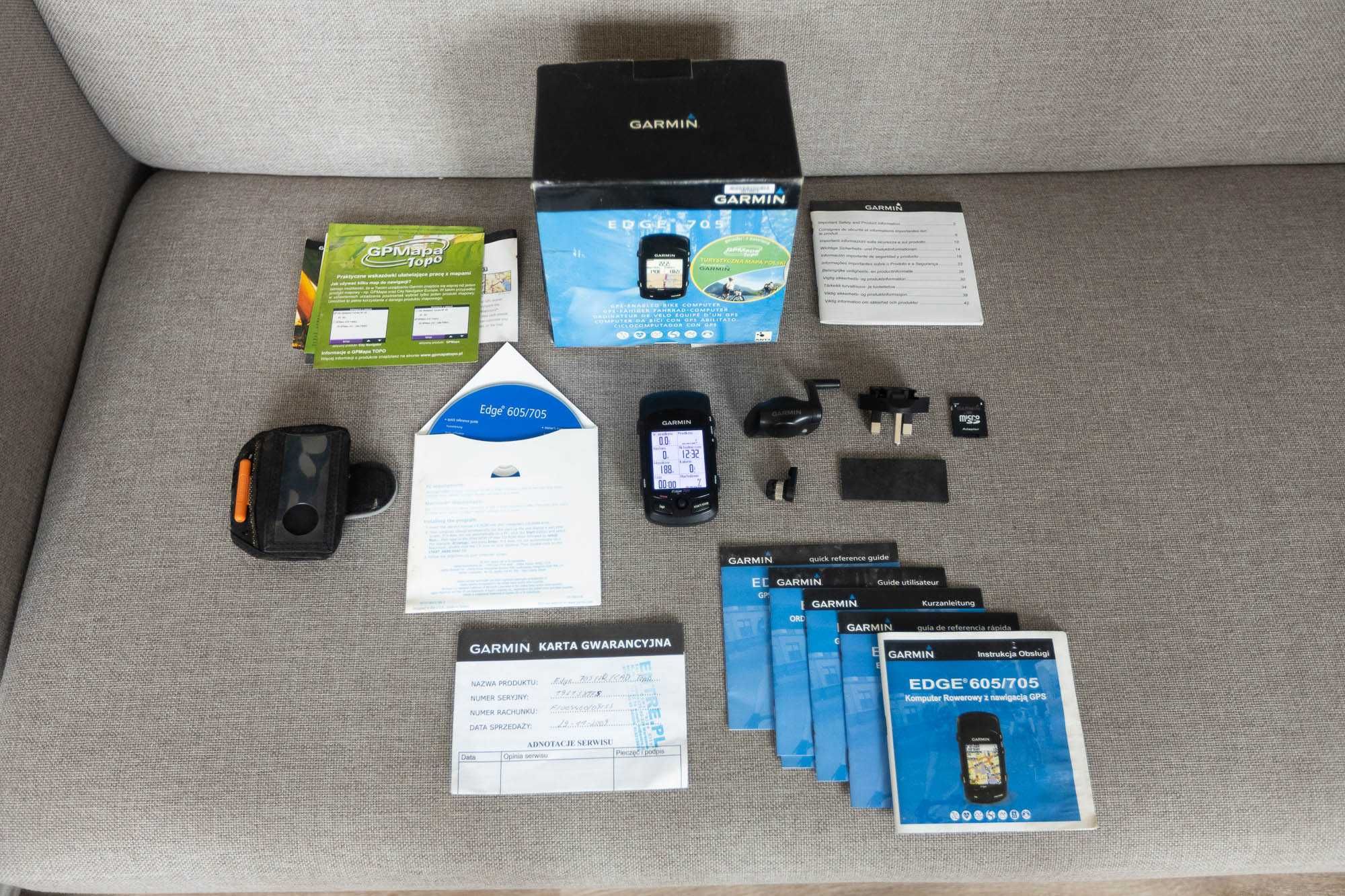 GPS Garmin edge 705