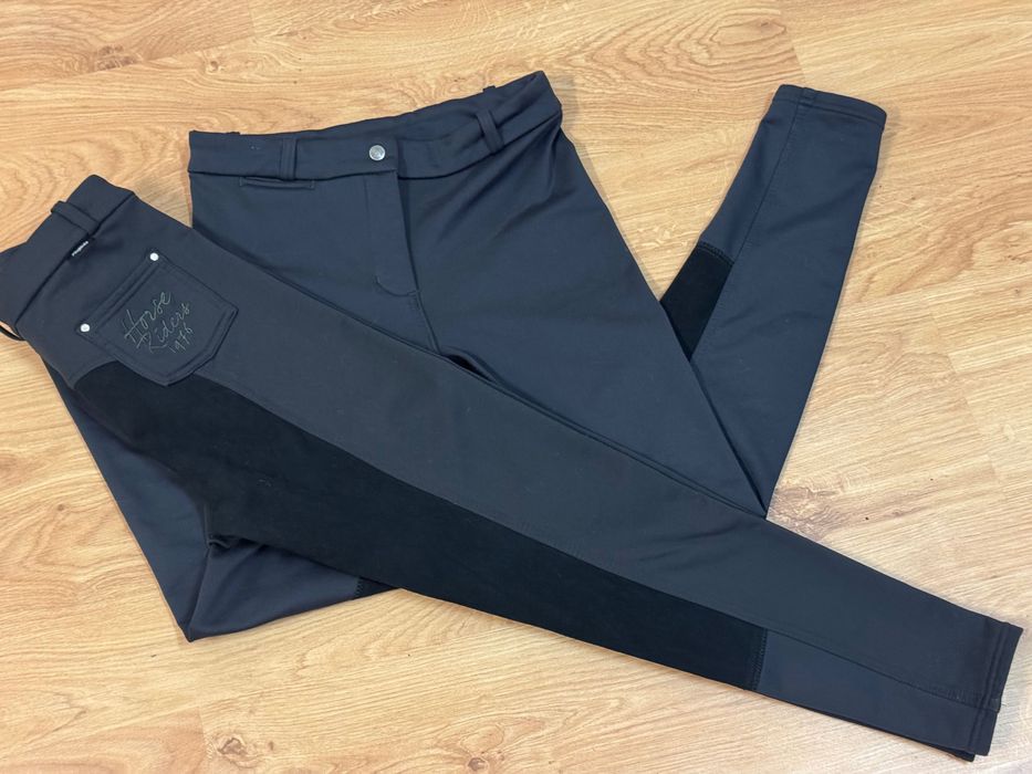 Ciepłe bryczesy jeździeckie dla dzieci Fouganza