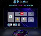 Медіаприставка H96Max RK3528 Smart TV Box Android 13 4/64 GB