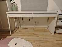 Biurko Ikea 142 x 50  2 szuflady