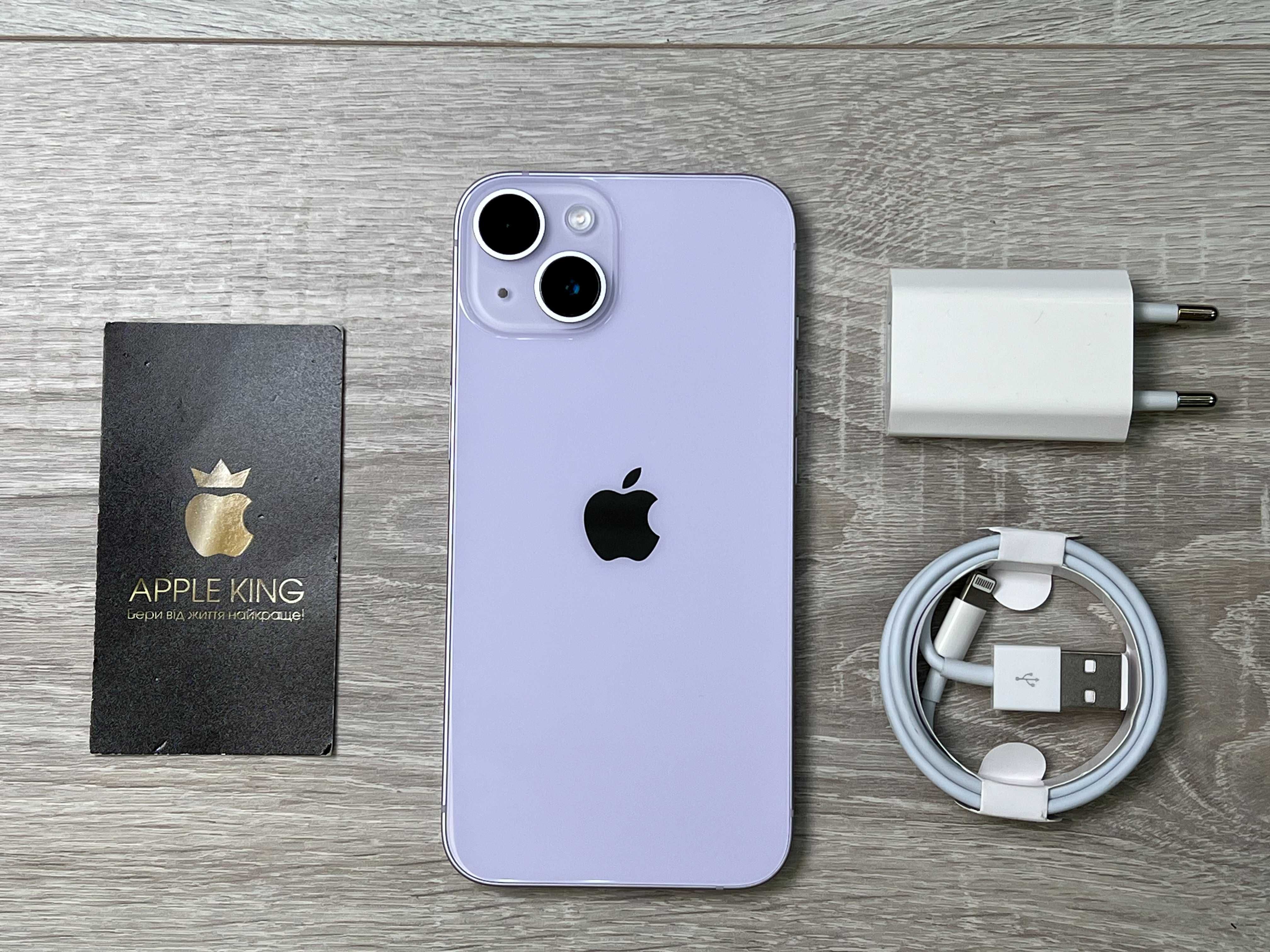 Apple iPhone 14 - 512GB - Purple Neverlock СТАН НОВОГО 100% АКБ