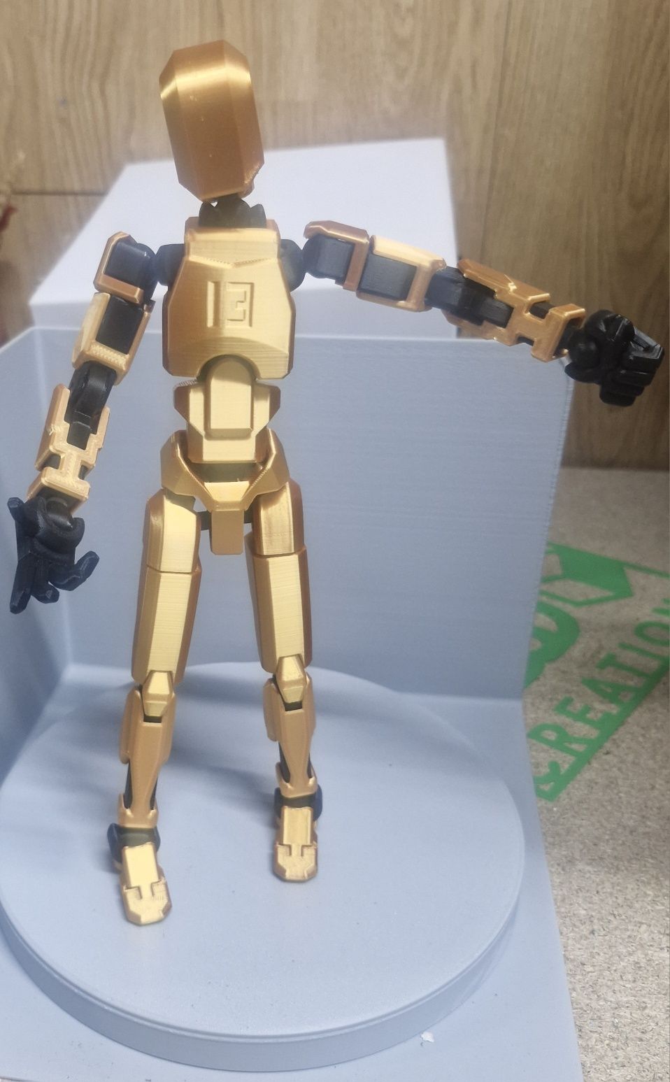 Robot Dummy 13 versao montado impressão 3D- EL3DCREATIONS