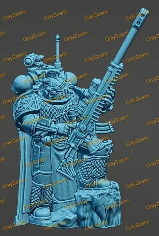 Figurka Warhammer Horus Heresy: Exodus –The One Who Is Many - 3D druk