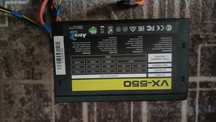 Блок питания 550W Aerocool VX-550