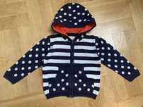 Mothercare sweterek rozpinany dziewczęcy dla dziewczynki 86