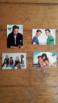 4 cromos 90210 - beverly hills