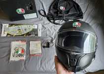 Kask szczękowy AGV Sportmodular CARBON Rozmiar L INTERCOM uchwyt GoPro
